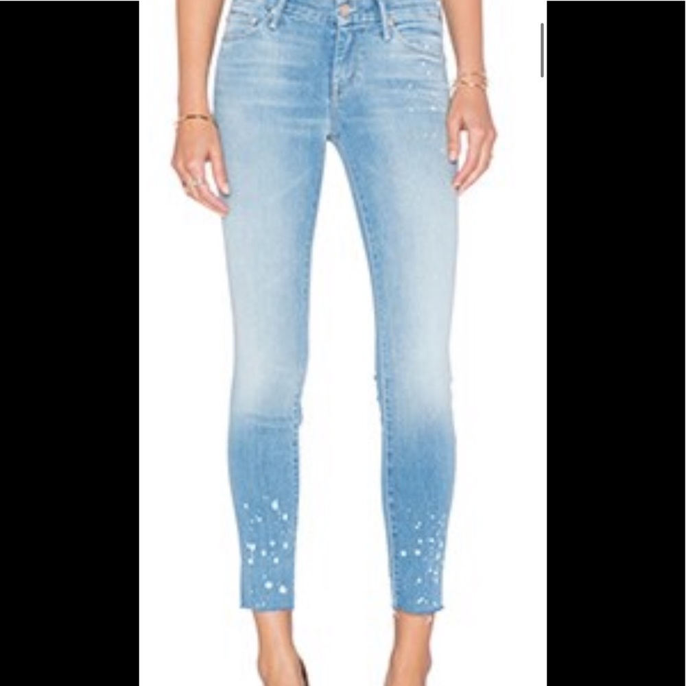 MOTHER Looker Ankle Fray Jean